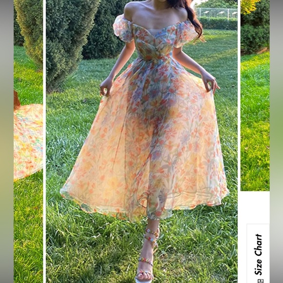 Floral cottagecore summer dress NWOT - Picture 11 of 16